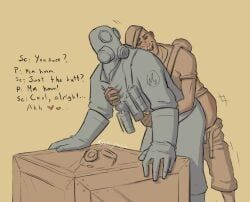 pyro_(team_fortress_2), scout_(team_fortress_2), team_fortress_2, kinkyressa, 1ambiguous