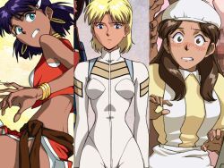 electra_(nadia), ikolina, nadia_la_arwall, nemo_(nadia), fushigi_no_umi_no_nadia
