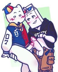 smii7y_(milk_bag), smii7y, youtube, blush, bottomless