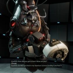 blade_wolf, glados, konami, metal_gear, metal_gear_rising