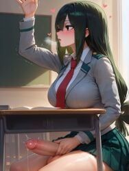 tsuyu_asui, my_hero_academia, amiiari, 1futa, arm_up