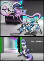 kai_the_fox, mimic_chest, zatch_(sirfox), srfx18, anal_tentacles