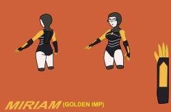 exorcist_(hazbin_hotel), hazbin_hotel_oc, helluva_boss_oc, miriam_(blindpeacockdraws), original_character