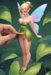 tinker_bell, disney, peter_pan_(disney), 1boy, 1girls