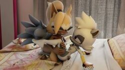 tangle_the_lemur, whisper_the_wolf, sega, sonic_(series), sonic_the_hedgehog_(comics)