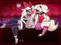 charlie_morningstar_(hazbin_hotel), vaggie_(hazbin_hotel), hazbin_hotel, vivienne_medrano, blightstar