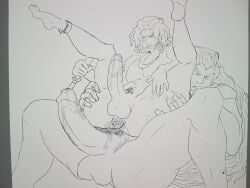 antinous_(epic_the_musical), zeus, zeus_(epic_the_musical), epic_the_musical, after_sex
