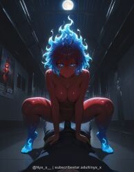 nyx_x, 1boy, 1girl, assertive_female, blue_eyes