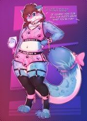 rhewlif_(character), rhewlif, accessory, anthro, athletic_wear