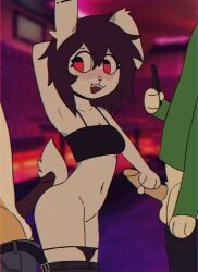 alexa_(crischar_foxito), crischar_foxito, ambiguous_species, anthro, balls