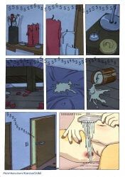kantachibli, 5_fingers, aftercare, anthro, bathroom
