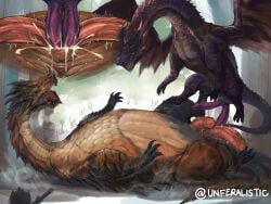 fatalis_(monster_hunter), lao-shan_lung, monster_hunter, cloaca, dragon