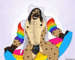 spelunker_sal, anthro, black_hair, black_nose, body_hair