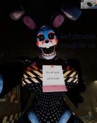 toy_bonnie_(fnaf), withered_bonnie, withered_bonnie_(atumalaca_3d), five_nights_at_freddy's, five_nights_at_freddy's_2