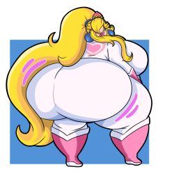 unknownrez, 1girls, ass_bigger_than_head, ass_bigger_than_torso, breasts