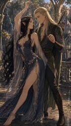 arwen_undomiel, legolas, lord_of_the_rings, echoanomaly, 2boys