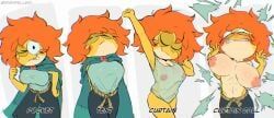 ivy_sundew, amphibia, disney, irishfeller1, 1girls