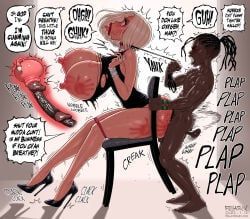 courtney_(fellatrix), fellatrix, 1boy1girl, 1girls, big_breasts