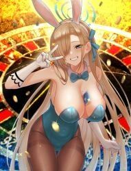 asuna_(blue_archive), blue_archive, yukimune, 1girls, absurdly_long_hair