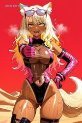 1_girl, 1girl, animal_ears, attractive_woman, bangs