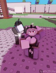 robloxian, roblox, 2girls, casual_clothes, custom_rig