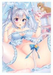 original, komiya_hitoma, 1girl, animal_ear_fluff, animal_ears
