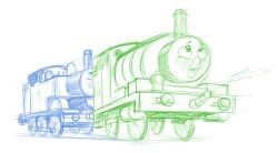 percy_the_small_engine, thomas_the_tank_engine, mattel, thomas_and_friends, stinkek