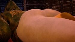 david_king, susie_(dead_by_daylight), dbd, dead_by_daylight, bare_ass