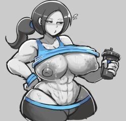 wii_fit_trainer, wii_fit_trainer_(female), wii_fit, rockorgasm, 1girls