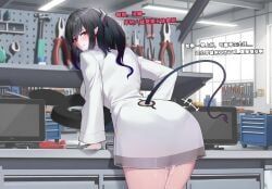 closure_(arknights), arknights, gins_hanee, +++, 1girl