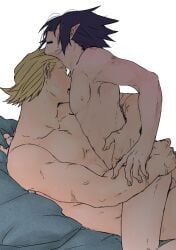 amajiki_tamaki, togata_mirio, boku_no_hero_academia, tama4664amat, 2boys