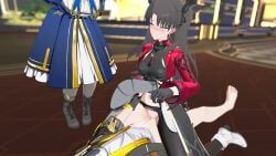 artoria_pendragon, caelus_(honkai:_star_rail), saber, saber_(fate), tohsaka_rin