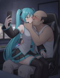 hatsune_miku, miku_hatsune, vocaloid, age_difference, fat_bastard