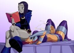koriand'r, rachel_roth, raven_(dc), starfire, cartoon_network