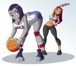 rachel_roth, raven_(dc), starfire, dc, dc_comics
