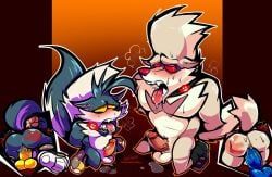 rough_the_skunk, tumble_the_skunk, idw_comics, idw_publishing, sega