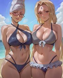 ayase_seiko, tsunade, tsunade_senju, boruto:_naruto_next_generations, boruto:_two_blue_vortex