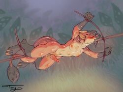 tassy_(artist), all_the_way_through, anthro, canid, canine