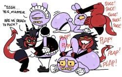 jax_(the_amazing_digital_circus), millie_(helluva_boss), glitch_productions, helluva_boss, the_amazing_digital_circus