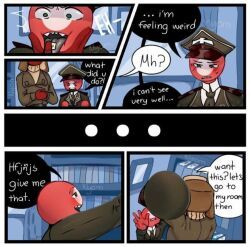 soviet_union_(countryhumans), third_reich_(countryhumans), countryhumans, blackmail, drugged