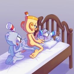 cuphead, ms._chalice, mugman, cuphead_(game), golosa