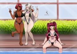 original_character, original, ryper, 3females, 3girls