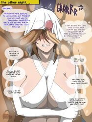 uzume_(sekirei), sekirei, 1girls, 2boys, balls