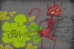 katz_(courage_the_cowardly_dog), cartoon_network, courage_the_cowardly_dog, skunk_bunk, 3_toes