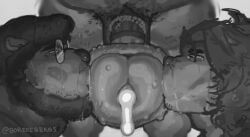 steve_jovonovich, borzoibeans, animal_genitalia, animal_penis, aquatic