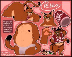 floppa, dr_pepper, sushiamazing, anthro, ass