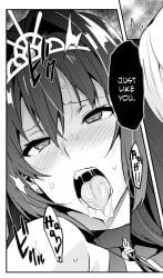 nijou_aki, maken-ki!, takeda_hiromitsu, 1girls, ahe_gao