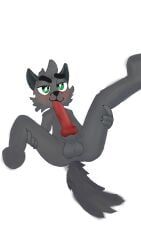 bobicraft, anthro, autofellatio, balls, big_penis