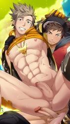 male_protagonist_(pokemon_go), spark_(pokemon), pokemon, pokemon_(game), pokemon_go