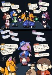 labelle_able, mabel_able, mayor_(animal_crossing), redd, sable_able